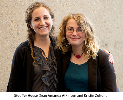 Kristin Zuhone and Amanda Atkinson