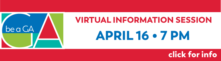 Virtual Information Sessions: March 30, 7 PM; April 16, 7PM. Click for more Info.